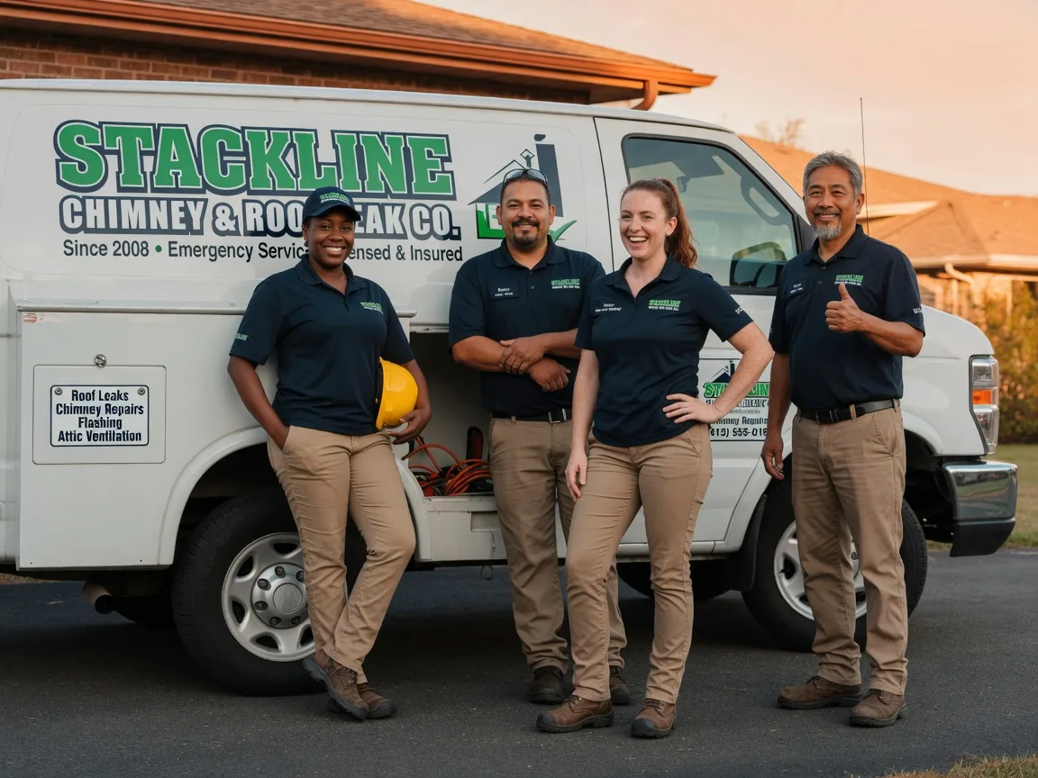 Chimney flashing repair company in Henrietta, MO